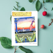 Verouder Samen Met Mij Ansichtkaart Briefkaart