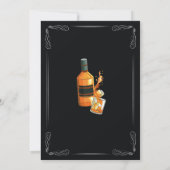 Verouderd aan Perfectie Whiskey 50th 60th Enige Le Kaart (Achterkant)