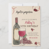 Verouderd aan perfectioneringsuitnodiging kaart (Voorkant)