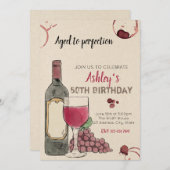 Verouderd aan perfectioneringsuitnodiging kaart (Voorkant / Achterkant)