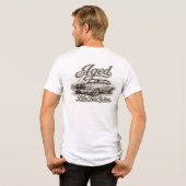 Verouderd Als Fijne Wijn Tri-Blend Shirt (Achterkant volledig)