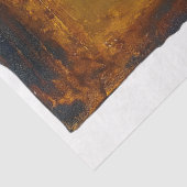 Verouderd Gecorrodeerd Industrieel Roestig Metaal  Tissuepapier (Detail)