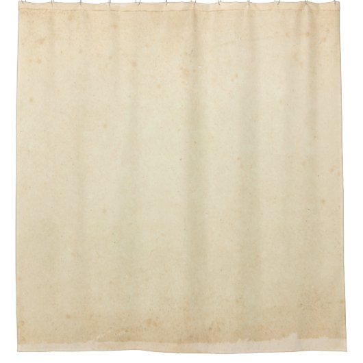 Verouderd geel papier textuur douchegordijn (Voorkant)