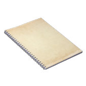 Verouderd geel papier textuur notitieboek (Rechterzijde)