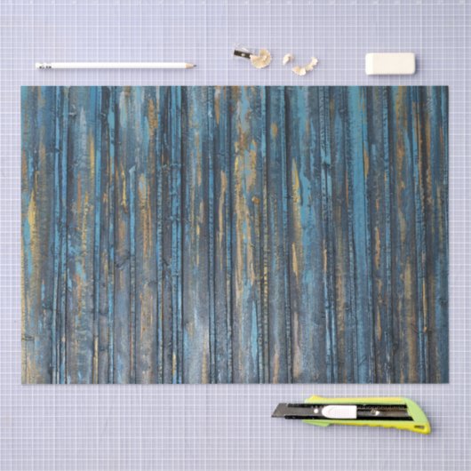 Verouderd houten paneel tissuepapier (Craft)