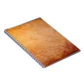 verouderd papierlicht voor textiel notitieboek (Rechterzijde)
