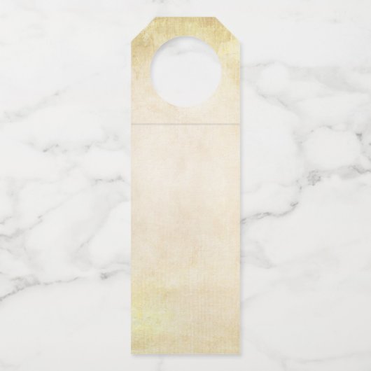  verouderd perkamentwijn uw eigen label (Achterkant)