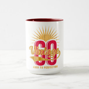 - verouderd tot in de perfectie. 60-jarig jubileu mok
