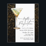 Verouderd tot Perfect 80th Birthday Invitation<br><div class="desc">Verjaardag Cocktail / martini grafische uitnodigingen. Gemakkelijk te personaliseren. Alle tekst is aanpasbaar en eenvoudig te wijzigen voor uw eigen feestbehoeften. Eenvoudige Waterverf fruitige drink graphics. Uitnodigingen voor hem of haar. Elke leeftijd,  verander gewoon de tekst. Verouderd tot perfectie thema</div>