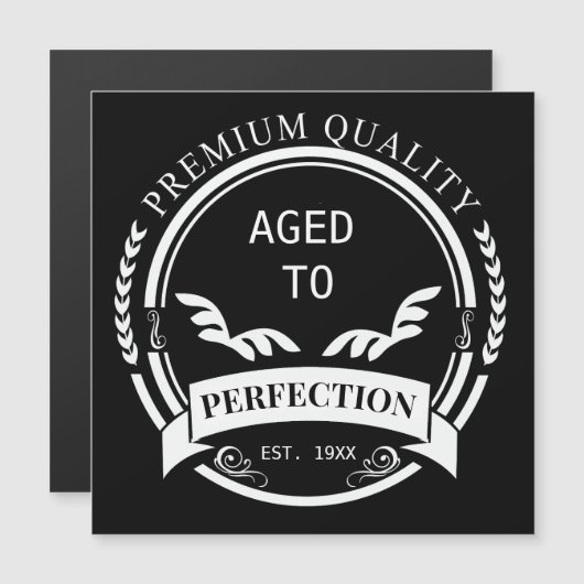 Verouderd tot perfectie (Voorkant / Achterkant)