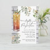 Verouderd tot perfectie 50ste verjaardag Floral Kaart (Staand voorkant)