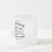 Verouderd tot perfectie Frosted Mok (Voorkant links)