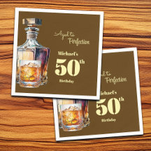 Verouderd tot perfectie Heren 50ste Whiskey Verjaa