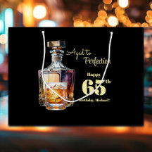 Verouderd tot perfectie Heren 65e verjaardag Whisk