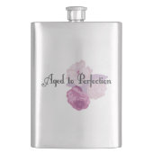 Verouderd tot perfectie! heupfles (Voorkant)