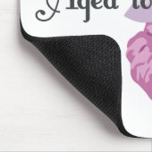 Verouderd tot perfectie! muismat (Hoek)