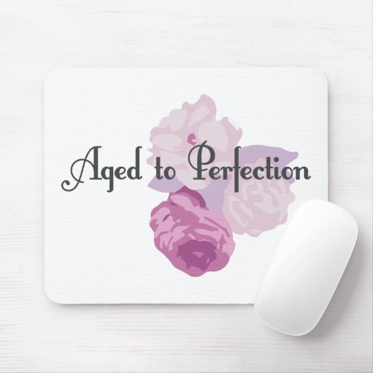Verouderd tot perfectie! muismat (Met muis)