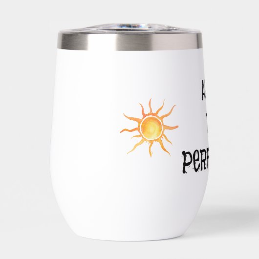 Verouderd tot perfectie Stemless Thermische Wijn T (Voorkant)