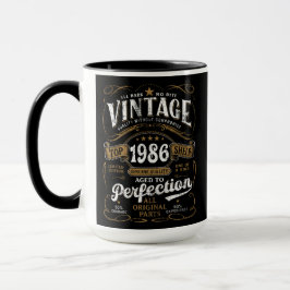 Verouderd Tot Perfectie Vintage 1986 Verjaardag 40 Mok