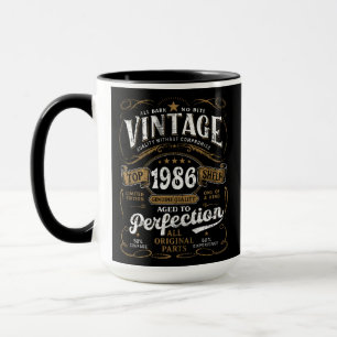 Verouderd Tot Perfectie Vintage 1986 Verjaardag 40 Mok