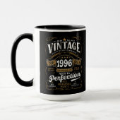 Verouderd Tot Perfectie Vintage 1996 Verjaardag 30 Mok (Links)
