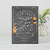 Verouderd tot Perfectie Whiskey 60th Enige Leeftij Kaart (Staand voorkant)