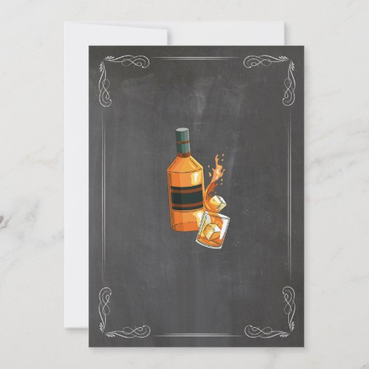 Verouderd tot Perfectie Whiskey 60th Enige Leeftij Kaart (Achterkant)