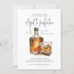 Verouderd tot perfectie Whiskey & Cigar Mannen Kaart<br><div class="desc">Ben je klaar om een mijlpaal te vieren in het leven van een echte whisky liefhebber? Zoek niet verder dan onze "Aged to Perfection Whiskey Male Birthday Invitation"! Deze zorgvuldig vervaardigde uitnodiging combineert perfect de charme van whisky met het plezier van een verjaardagsfeest, waardoor het een ideale keuze is voor...</div>