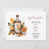Verouderd tot perfectie whisky verjaardagsfeestje kaart (Voorkant)