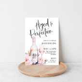 Verouderd tot perfectie, wijnthema, wijnmakerij ve kaart