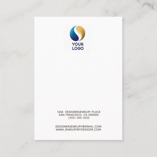 Verouderde beeldschermhouder Voeg uw Logo 3 paren Visitekaartje (Achterkant)