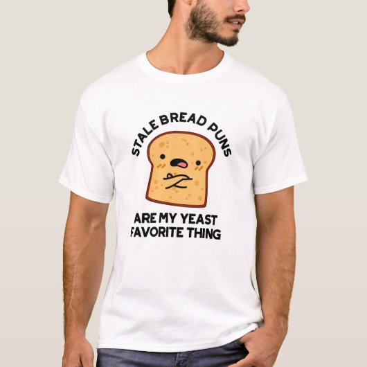 Verouderde broodpuns zijn mijn favoriete ding t-shirt (Voorkant)