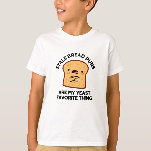 Verouderde broodpuns zijn mijn favoriete ding t-shirt (Voorkant)