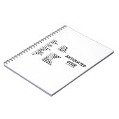 Verouderde code (International Morse Code) Notitieboek (Linkerzijde)