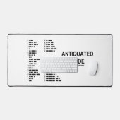 Verouderde Code Internationale Morse Code Humor Bureaumat (Keyboard & Muis)