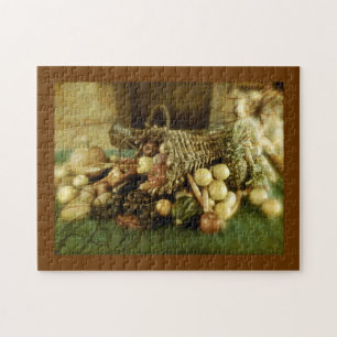 Verouderde cornucopie Puzzle Legpuzzel