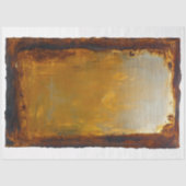 Verouderde Corroded Industrial Rusty Metal H7 Deco Tissuepapier (Voorkant)