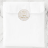 Verouderde Damask Stickers (Tas)