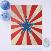 Verouderde Glory - Rode, Witte en Blauwe Sterren e Flyer (Enkel)