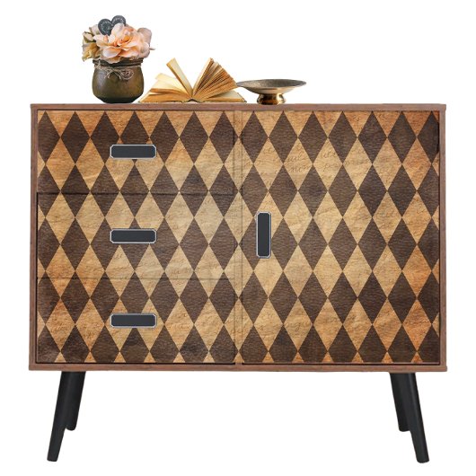 Verouderde Harlekijn Decoupage Tissue Paper Tissuepapier