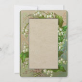 Verouderde Lily van de bruiloft in Valley Kaart (Voorkant)