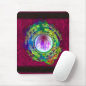 Verouderde mysterie Tome Magic Spells & Potions II Muismat (Met muis)