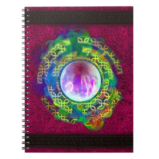 Verouderde mysterie Tome Magic Spells & Potions II Notitieboek (Voorkant)