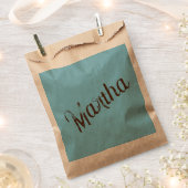Verouderde Naam Favoriete Tassen (Sky Blue & Coppe Bedankzakje (Geknipt)