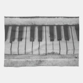 Verouderde Piano Theedoek (Horizontaal)