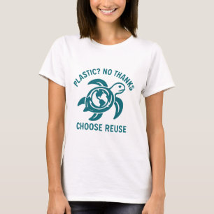 Verouderde Plastic T-shirt