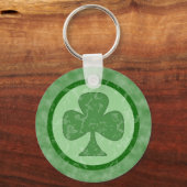 Verouderde Shamrock Sleutelhanger (Voorkant)