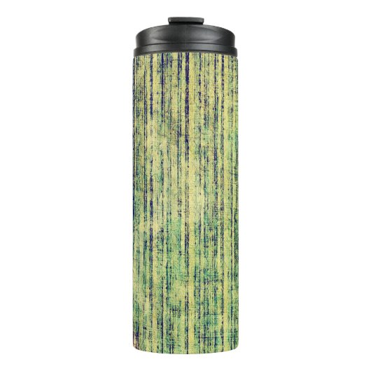 Verouderde slijmstructuur. Met verschillende kleur Thermosbeker (Voorkant)