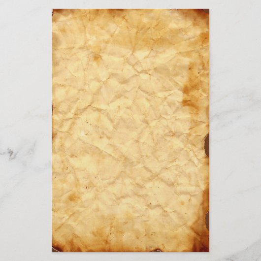 Verouderde  smeedstuk 2 briefpapier (Achterkant)