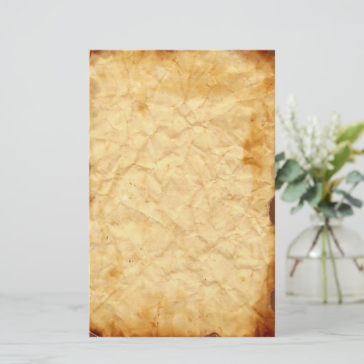 Verouderde smeedstuk 2 briefpapier (Staand voorkant)